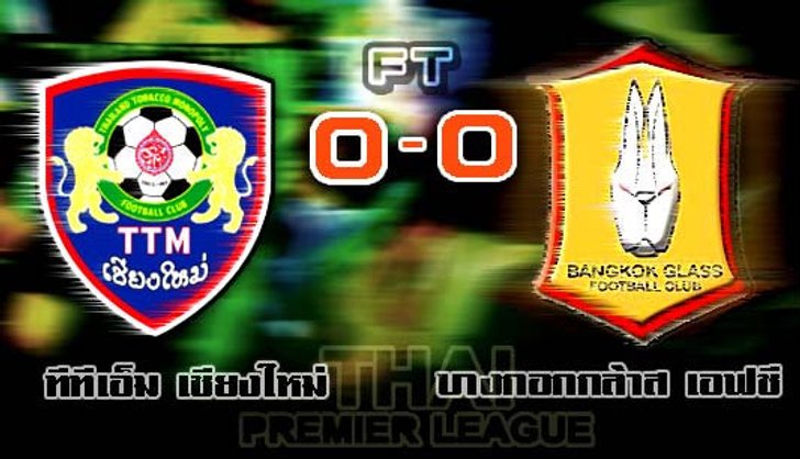 บีจียังไร้พ่ายบุกเจ๊าทีทีเอ็ม 0-0