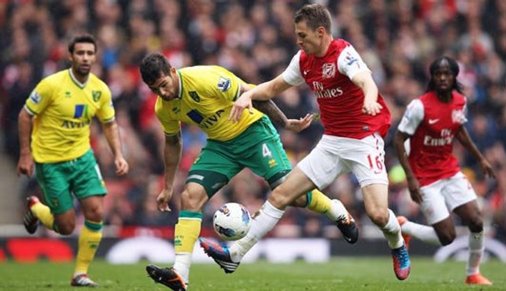 ปืนโตจ๋อยโดนนอริชบุกเจ๊า3-3ลุ้นที่3นัดท้าย