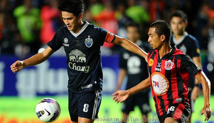 บุรีรัมย์แค่เจ๊าวัวชน0-0รั้งที่4ตามกิเลน4แต้ม