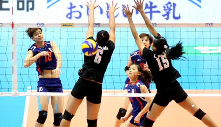 สาวไทยตบสาวไต้หวันกระจุย3-0วอลเลย์ฯคัดโอลิมปิก