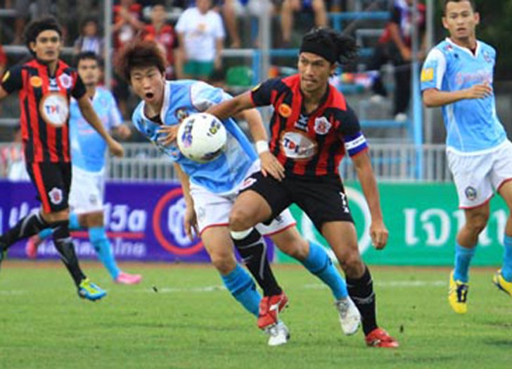 บีจี-บุรีรัมย์เฮวัวชนเจ๊า 4 - 4 ศึกไทยลีก