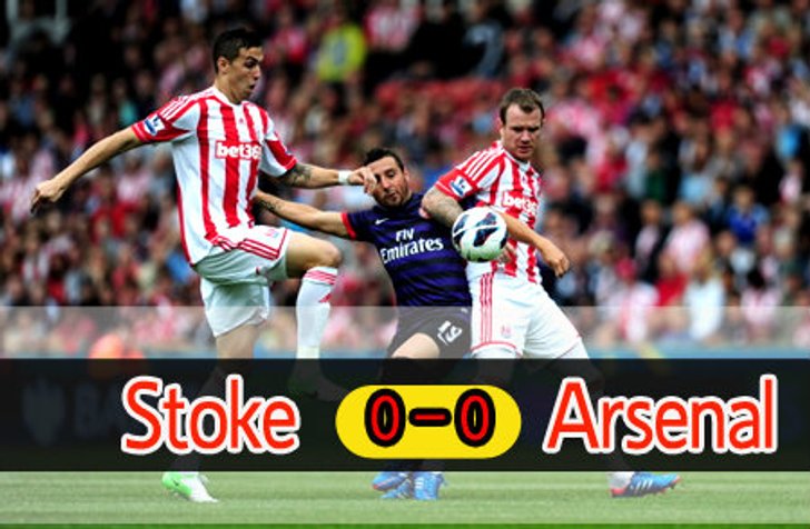 ปืนยังฝืด เสมอสโต๊ค ซิตี้ แบบไร้สกอร์ 0-0