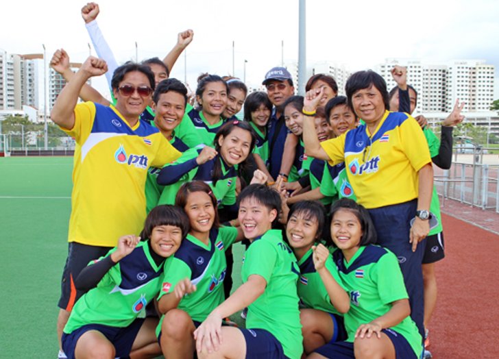 ฮอกกี้สาวไทยมั่นใจ16ธค.ชนะศรีลังกาซิวที่3
