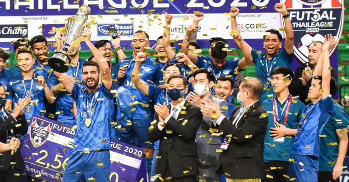 PTT Bluewave Chonburi in the Top 10 Winners for the Best Futsal Team of the World 2020