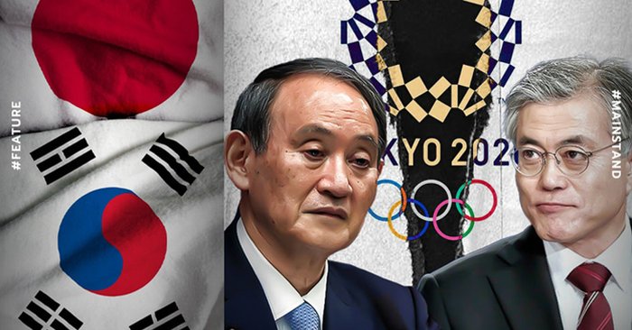 ญี่ปุ่น-เกาหลีใต้ : ความขัดแย้งที่ยากจะคลี่คลาย แม้เวทีโอลิมปิกก็ยังช่วยไม่ได้