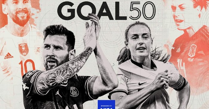 เสียงโหวตท่วมท้น! “เมสซี่” ควง “ปูเตลลาส” ผงาดแข้งดีสุดในโลก GOAL50 ปี 2021