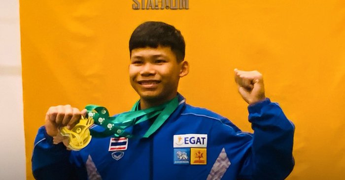 "ปัฐษพงษ์" จอมพลังดาวรุ่งไทย คว้าทองยกน้ำหนัก ยุวชนชิงแชมป์โลก 2021