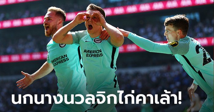 “ทรอสซาร์” ยิงนาทีบาป! ไบรท์ตัน อย่างคึกบุกเชือด สเปอร์ส 1-0