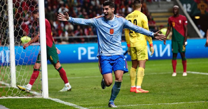 "โมราต้า" ซัดชัย พา สเปน บุกเฉือน  โปรตุเกส  1-0 ซิวเเชมป์กลุ่มเนชั่นส์ ลีก