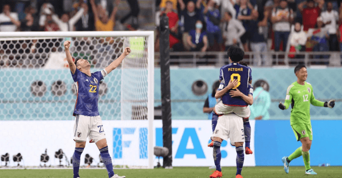 สรุปผลฟุตบอลโลก กลุ่ม E-F ญี่ปุ่นพลิกแซงคว้าแชมป์กลุ่ม-เบลเยียมตกรอบแรก!
