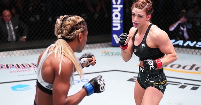 คะแนนขาดลอย! “เดิร์น” ไล่ยำต้อนแต้ม “ฮิลล์” คว้าชัย ศึก UFC FIGHT NIGHT