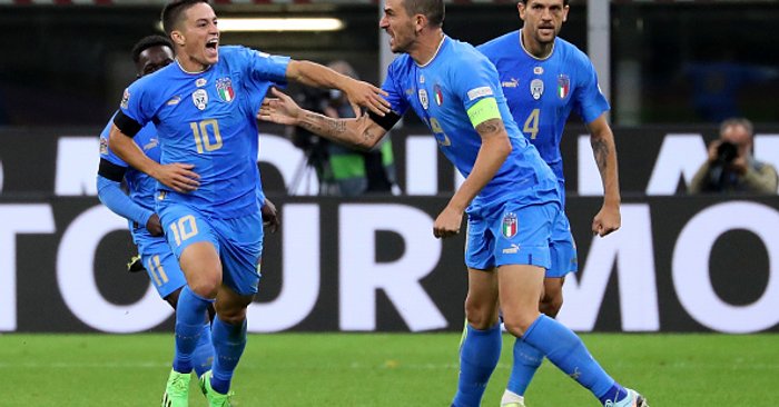 รวมรูปภาพของ ตกชั้นเลยจ้า! อังกฤษ บุกพ่าย อิตาลี 0-1 ศึกยูฟา เนชันส์