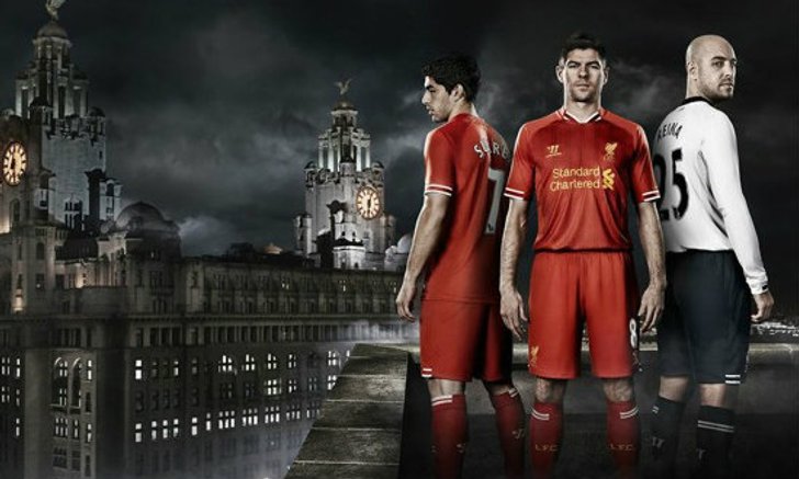 เดอะค็อปกรี๊ด! วอริเออร์เปิดตัวเสื้อลิเวอร์พูล 2013