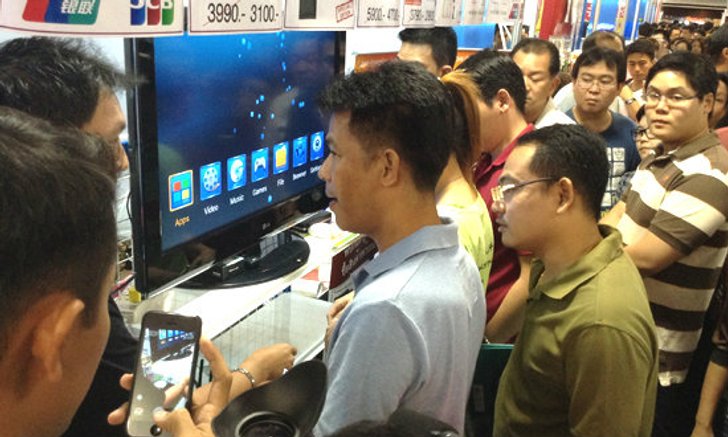 ซีทีเอชเอาจริงจับละเมิดลิขสิทธิ์คางาน Thailand Mobile Expo 2013