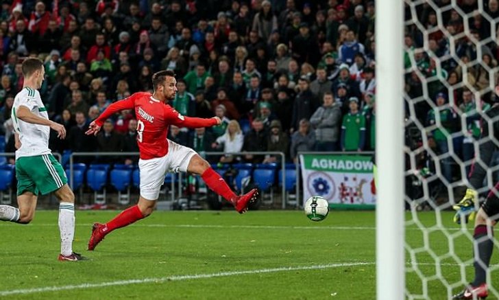 สวิส เสมอ ไอร์แลนด์เหนือ 0-0 ตีตั๋วลุยบอลโลก