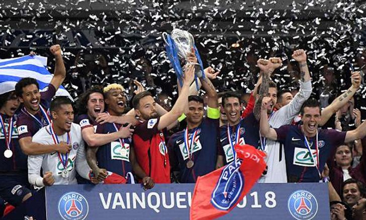 กวาดทุกแชมป์ในประเทศ! เปแอสเช อัด เลส์แซร์บบิเย่ร์ 2-0 คว้าแชมป์เฟร้นช์คัพ