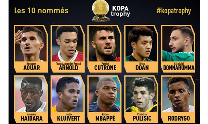 แบโผ 10 เเข้ง ลุ้นรางวัล โกป้า โทรฟี่ ดาวรุ่งยอดเยี่ยม