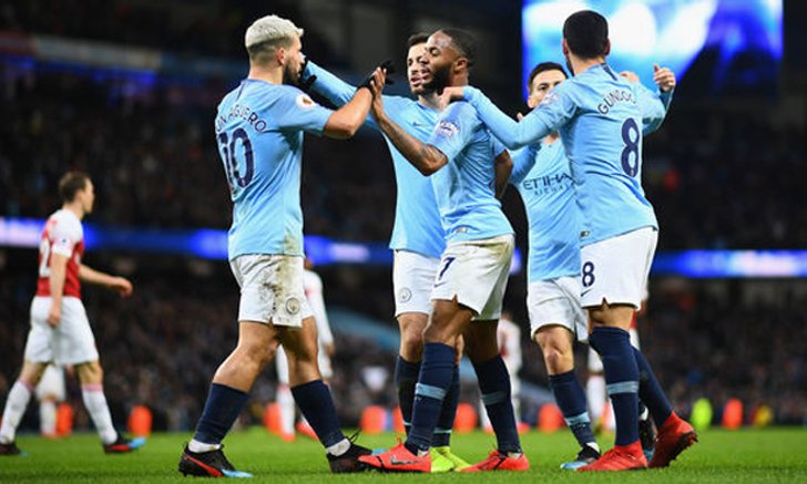 จี้ 2 แต้ม! แมนฯซิตี้ เปิดบ้านทุบ อาร์เซนอล 3-1 กลับขึ้นที่ 2