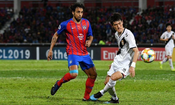 "ดิโอโก้" ซัดจุดโทษ พา ยะโฮร์ฯ ไล่เจ๊า กยองนัม 1-1 (คลิป)