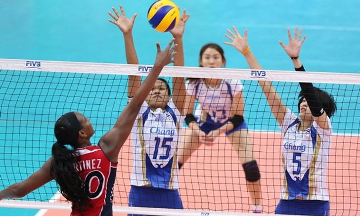 ไทยชนะโดมินิกันสุดมันส์ 3-1 ประเดิมสนาม 3 WGP 2014