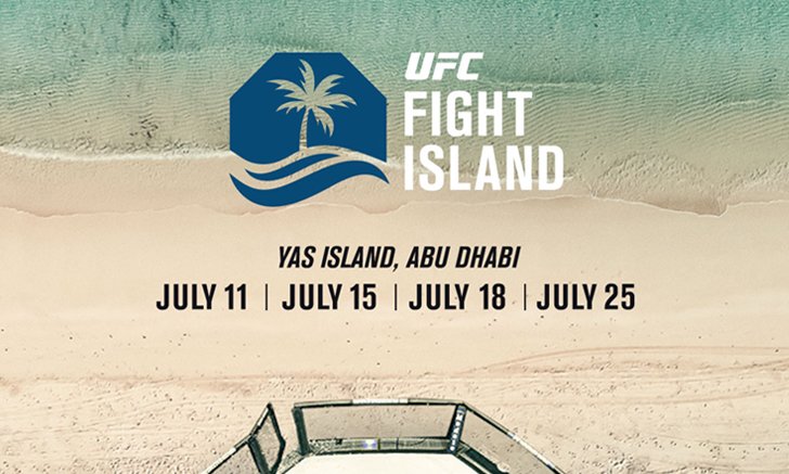 เปิดโปรแกรมจัดเต็มคู่ชกใน 4 ศึกมวยกรง UFC Fight Island