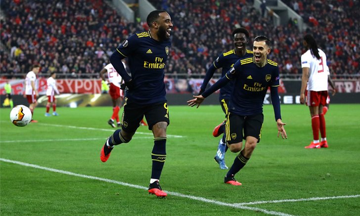 ปืนใหญ่ บุกเฉือน โอลิมเปียกอส 1-0 ในศึก ยูฟา ยูโรปาลีก (คลิป)