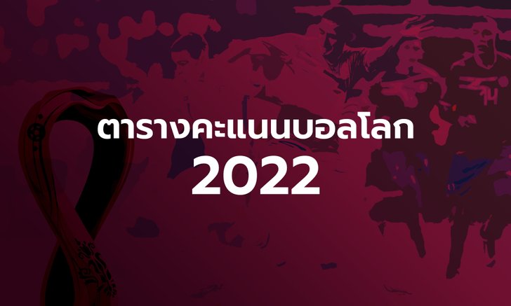 อัปเดตตารางคะแนนฟุตบอลโลก 2022 รอบแบ่งกลุ่ม นัดสอง กลุ่ม C-D,A-B