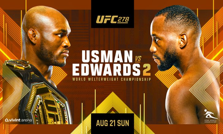 เดือดแน่นอน! "อุสมาน" คืนสังเวียนป้องกันแชมป์ "เอ็ดเวิร์ดส" ศึก UFC 278 อาทิตย์นี้