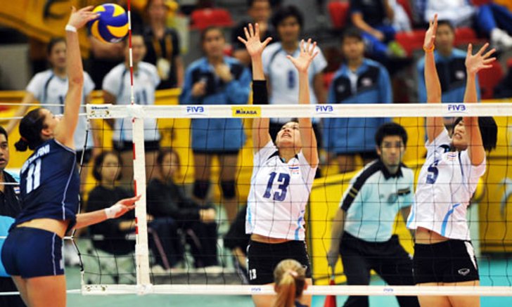 ลูกยางสาวไทยเกินต้าน พ่ายอิตาลี0-3เซต