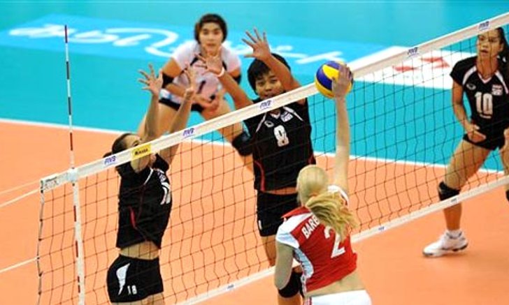 กระหึ่ม! ลูกยางไทยตบสาวเช็ก 3-1เซต