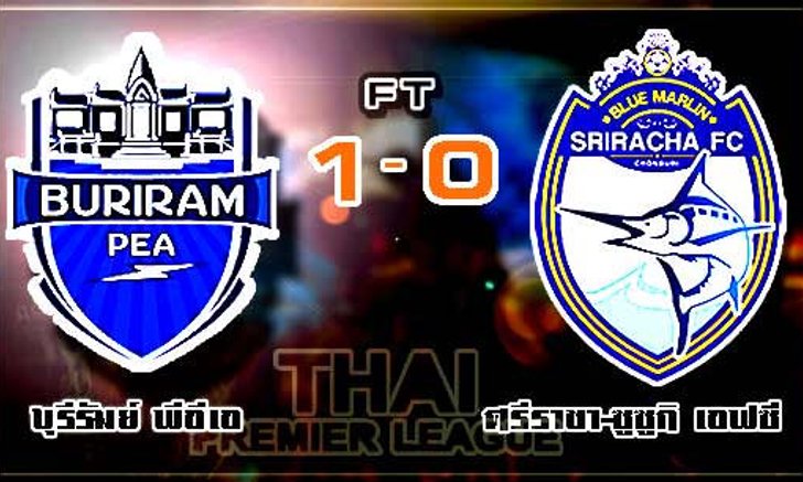 บุรีรัมย์ยังแรง!เฉือนศรีราชา1-0นำฝูงทิ้งชล9แต้ม