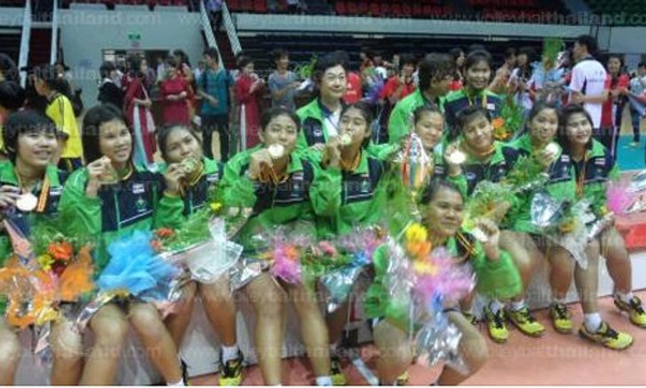 สาวนักเรียนไทยโชว์ฟอร์มแกร่ง คว่ำสาวจีน คว้าแชมป์กีฬานร.เอเชีย สมัยที่ 4