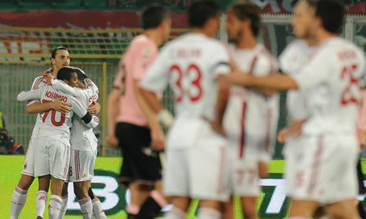 อิบราแฮตทริก!มิลานถล่มปาแลร์โม่4-0