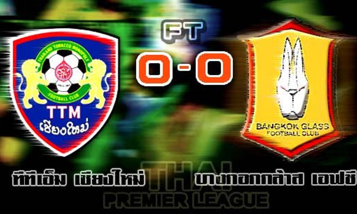 บีจียังไร้พ่ายบุกเจ๊าทีทีเอ็ม 0-0