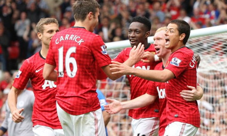 ผีแดงแรงฤทธิ์ไล่อัดวีแกน 4-0 พรวดขึ้นรองจ่าฝูง