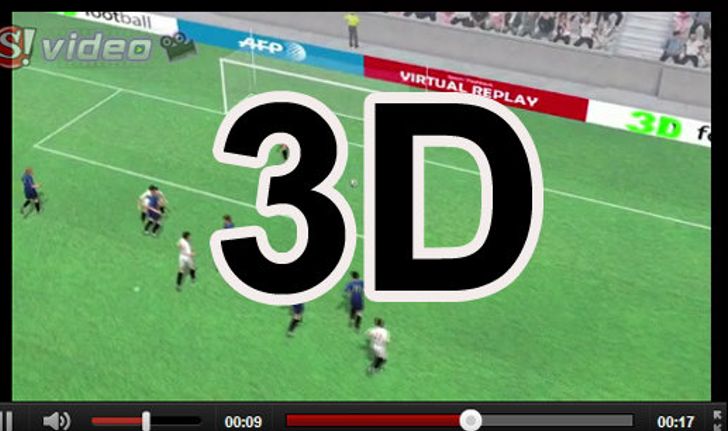 คลิปไฮต์ไลท์ แบบ 3D ยูโร2012