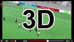 คลิปไฮต์ไลท์ แบบ 3D ยูโร2012