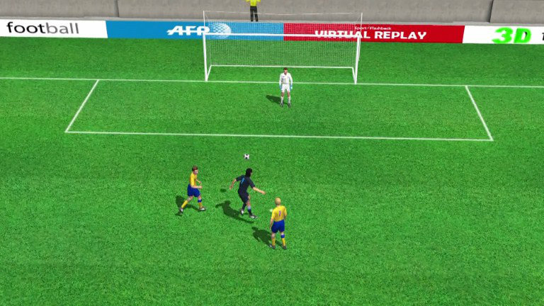 คลิปไฮไลท์ยูโร2012 3D อังกฤษ นำ สวีเดน 1-0