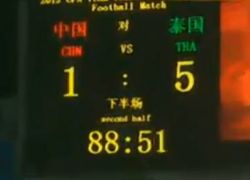 เหลือเชื่อ!ซิโก้นำทีมชาติไทยบุกถล่มจีน5-1