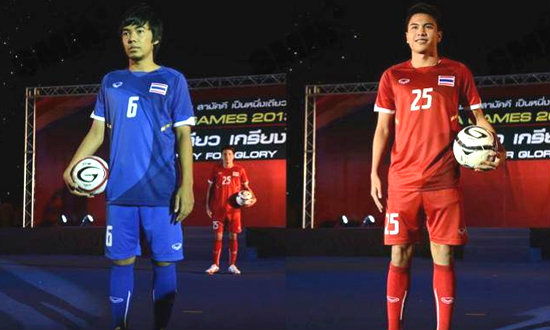 แกรนด์สปอร์ตเปิดตัวชุดแข่งทีมชาติไทย ลุยศึกซีเกมส์