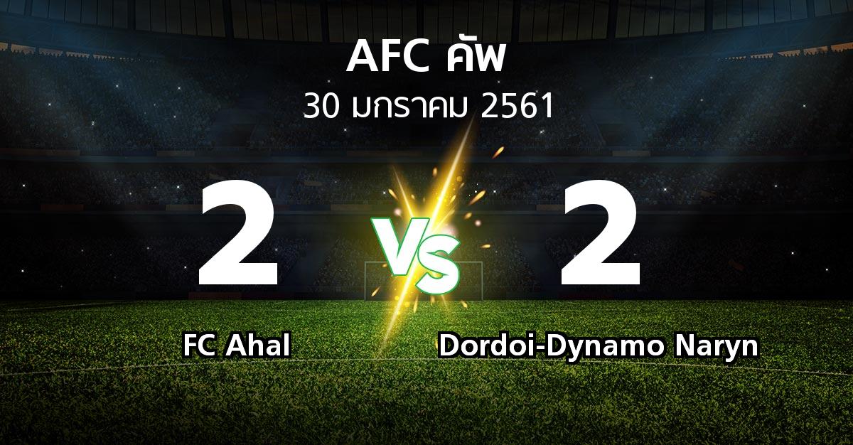 ผลบอล : FC Ahal vs Dordoi-Dynamo Naryn (เอเอฟซีคัพ 2018)