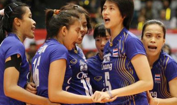 สาวไทยตบเวียดนาม3-0ประเดิมวีทีวีคัพ2014