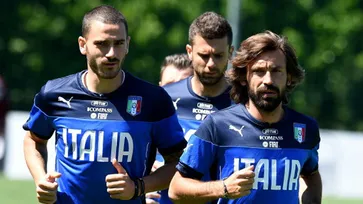 บรรยากาศการซ้อมล่าสุดของทีมชาติอิตาลี