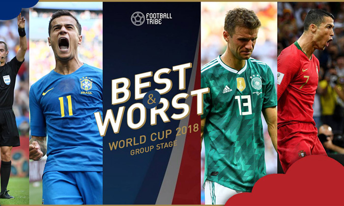 BEST & WORST: ยอดเยี่ยม-ยอดแย่ ฟุตบอลโลก 2018 รอบแบ่งกลุ่ม