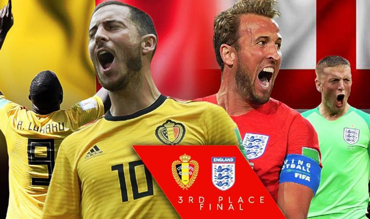พรีวิว ฟุตบอลโลก 2018 นัดชิงอันดับสาม : "เบลเยียม VS อังกฤษ"