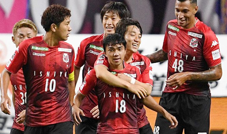 "ชนาธิป" กดชัย ซัปโปโร่ พลิกแซง โตเกียว คว้าชัยสุดมันส์ 3-2