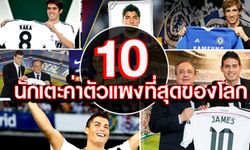 อัพเดตล่าสุด! 10 อันดับ นักเตะค่าตัวแพงที่สุดในโลก