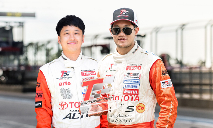 โตโยต้า ส่ง "ชนินชา-พุทธมนต์" ลงสู้ศึก "Toyota Gazoo Racing Festival"