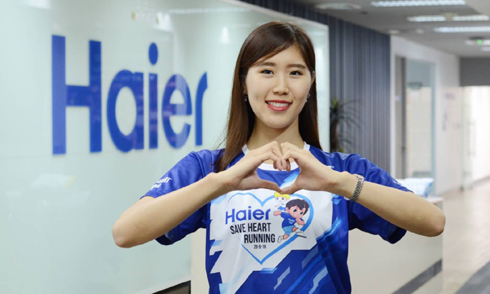 "ไฮเออร์" จัดวิ่งมาราธอน ระดมทุนช่วยผ่าตัดหัวใจเด็ก