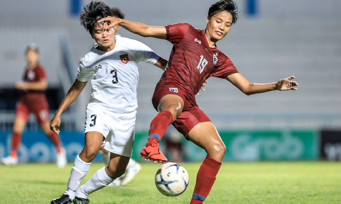 ชบาแก้ว ทุบ เมียนมา 3-1 ลิ่วป้องแชมป์อาเซียนหญิง 2019